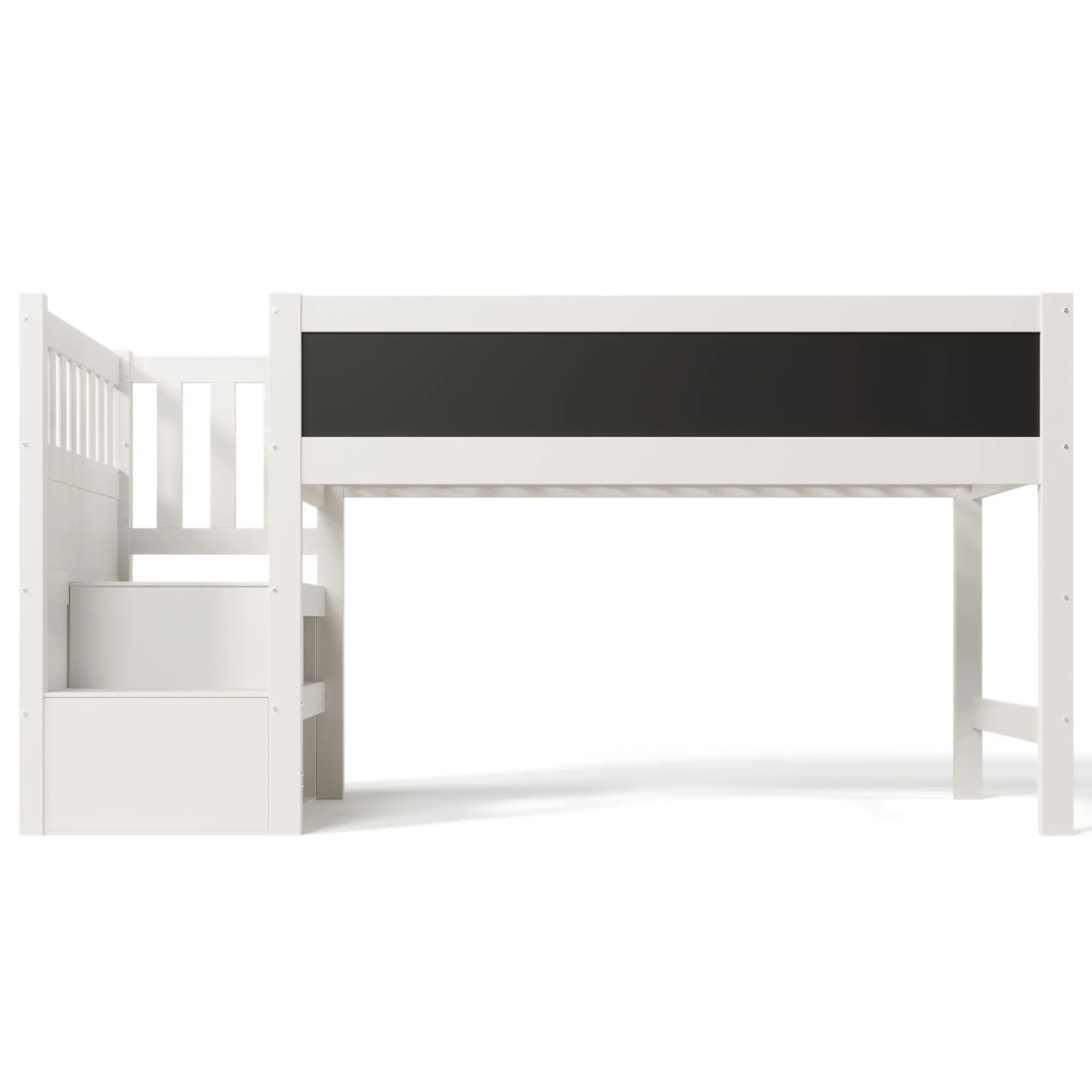 Merax Hochbett 90x200cm Whiteboard Tafel Weiß