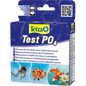 Tetra Wassertest Phosphat (PO4) für Aquarien und Teiche zur zuverlässigen Phosphatwert-Messung.