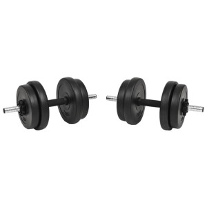 vidaXL Hantelset 14-Tlg 20 kg 91407