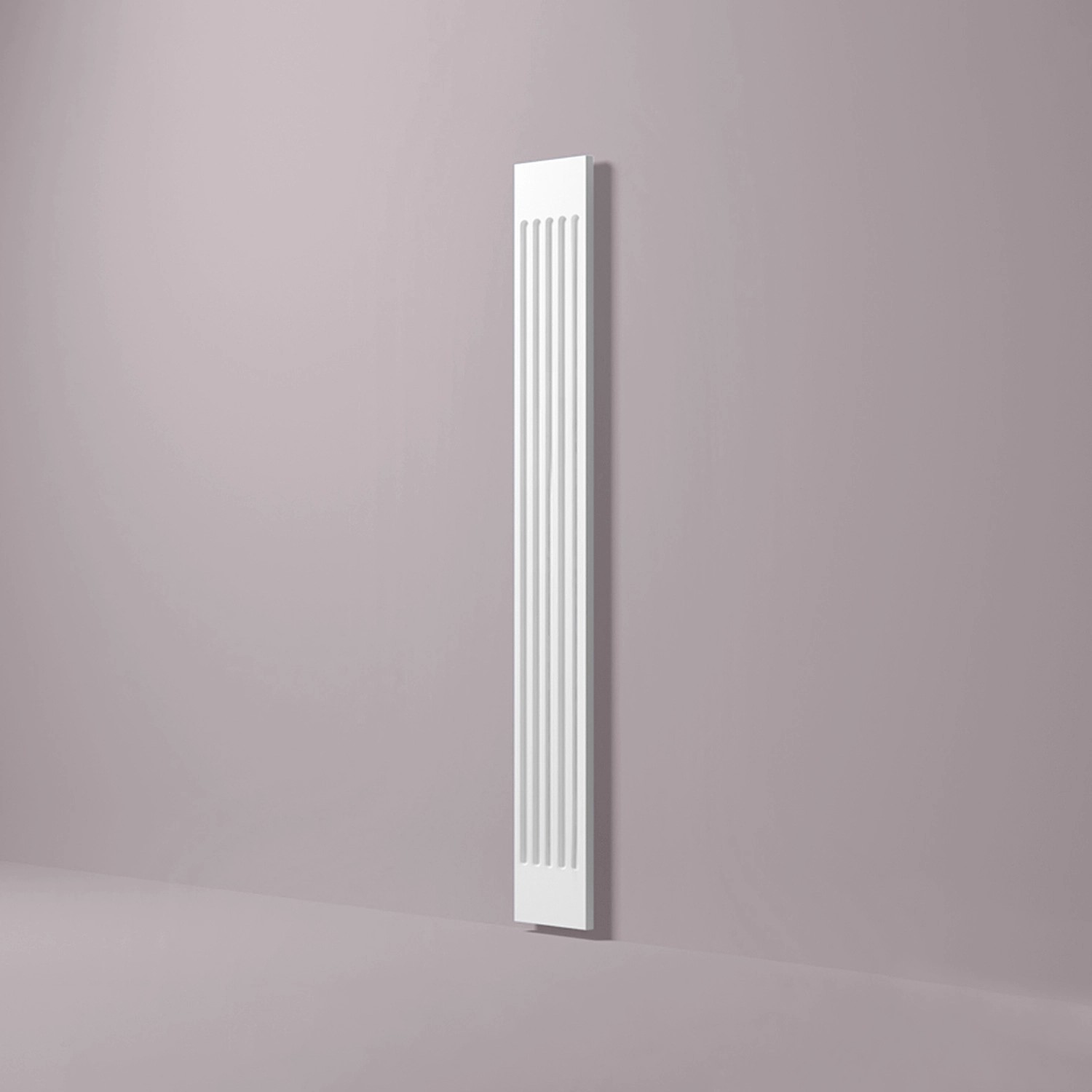 NOEL & MARQUET NMC PP1 ARSTYL Pilaster Schaft Pilaster Zierelement 202 cm x 2,7 cm x 25 cm Weiß