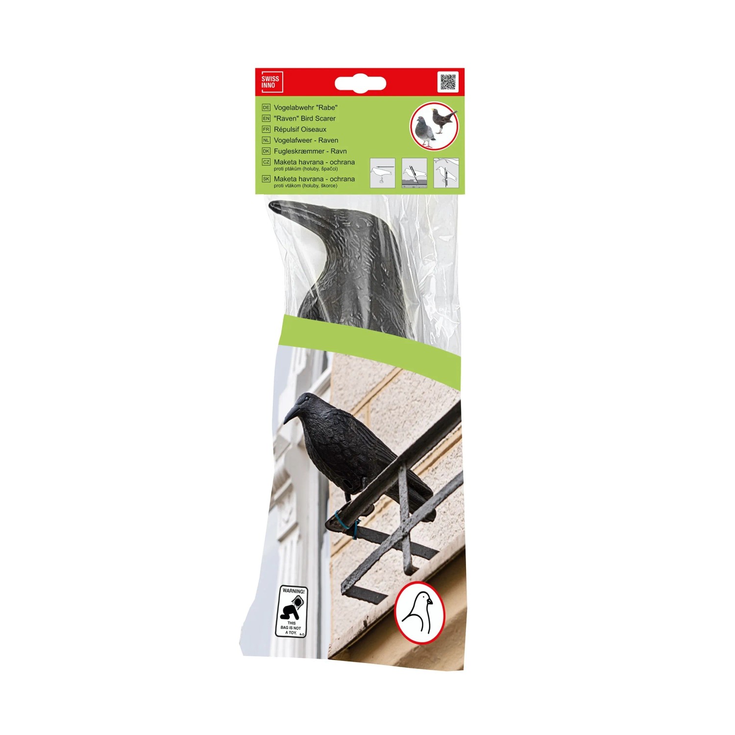 Swissinno Taubenabwehr-Rabe_4