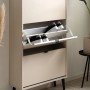 Furn.Design Schuhschrank in Samt 70 x 125 cm Aldan_3