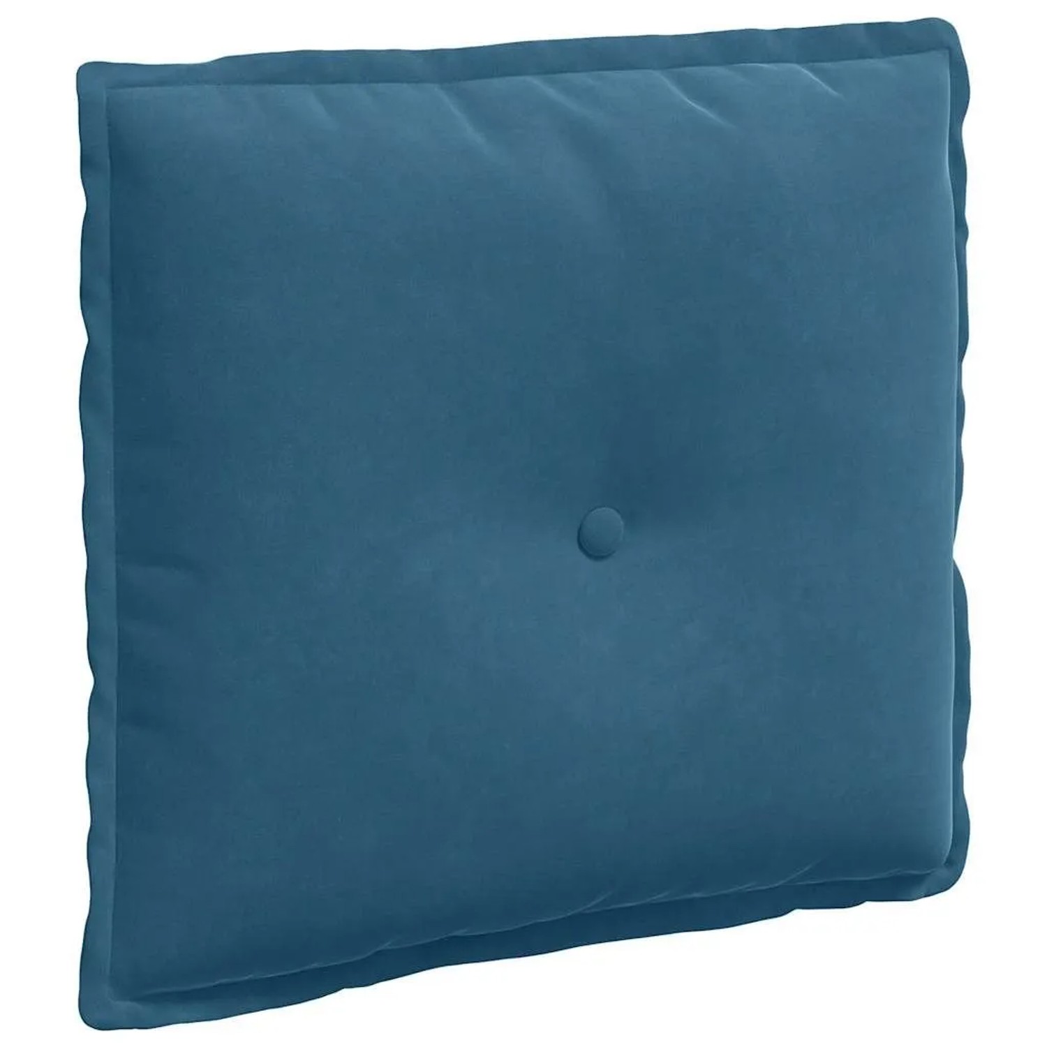 vidaXL Rückenkissen Blau 50 x 45 cm Cordstoff 42014631