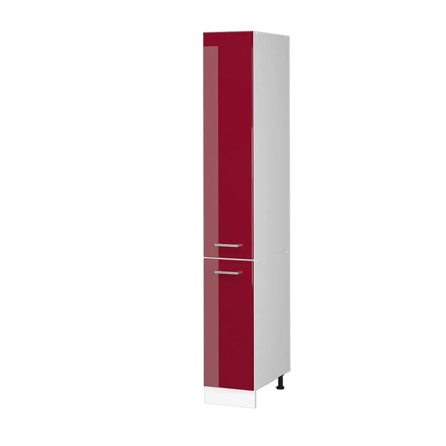 Vicco Apothekerschrank R-Line Rot Hochglanz 30 x 207