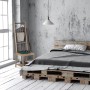 Relaxdays Herrendiener Bambus Natur Schwarz 133 cm x 40 cm x 42 cm_2