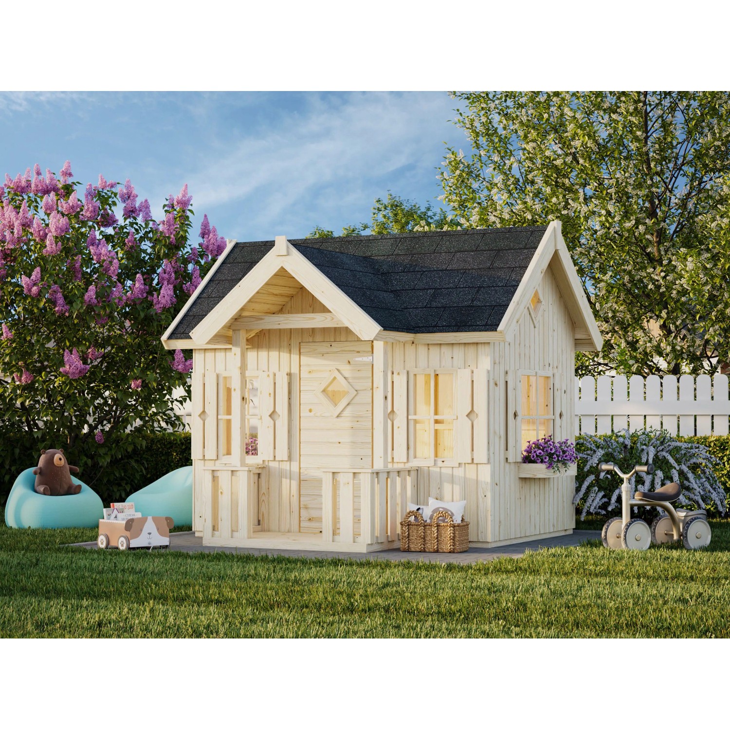 Palmako Spielhaus Jennie