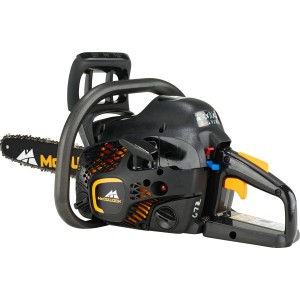 McCulloch CS42S Benzin-Kettensäge, 35 cm Schwertlänge, ideal für Gartenarbeiten.