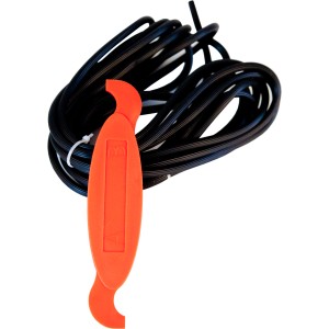 Windhager Kederschnur Anthrazit 5 m mit Werkzeug für Insektenschutzrahmen.