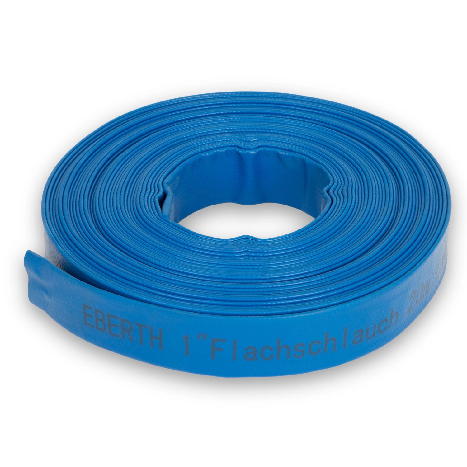EBERTH 1 Zoll Flachschlauch Gartenschlauchin 20m Länge 25mm Durchmesser günstig online kaufen