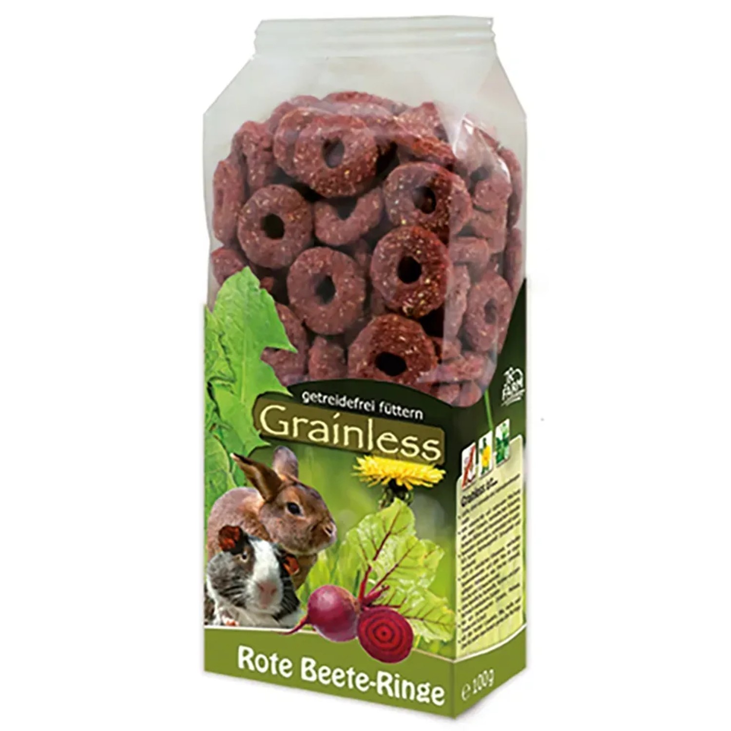 JR Farm Nager-Snack Grainless Rote Beete-Ringe 100 g