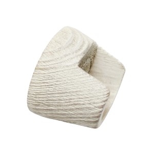 Gardinia Wandlager Country aus Holz, Eichefarben, für Gardinenstangen mit Ø 25 mm.