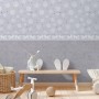 A.S. Creation Vlies-Bordüre Einhorn in Grau, Rosa, Weiß für Kinderzimmer.