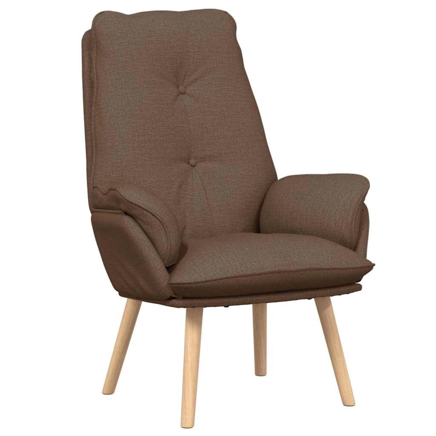 vidaXL Relaxsessel Braun 69 x 74 x 93 cm Stoff 42001854 günstig online kaufen
