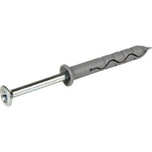 Nageldübel 8/60 für Vollwärmeschutz-Systeme zur Befestigung von Fassadenelementen.