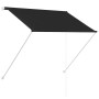 vidaXL Einziehbare Markise 100x150 cm Anthrazit 145891