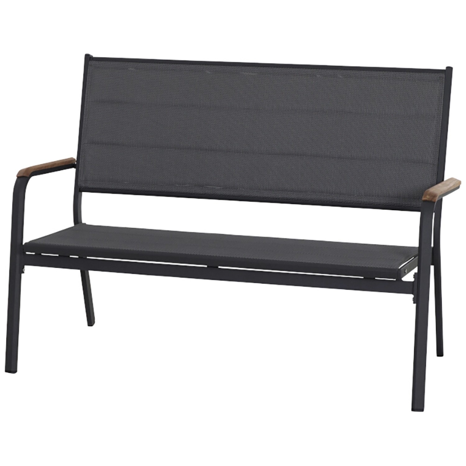 Siena Garden Bank Tesoro 67 cm x 138,5 cm x 97 cm Matt-Anthrazit