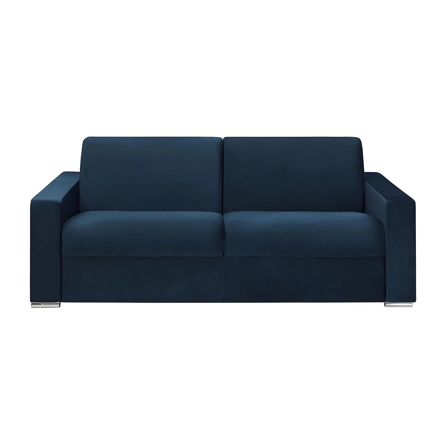 Vente-unique Schlafsofa Calito Marineblau 216 cm