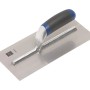 LUX Glättekelle Professional, rostfrei, mit 2-Komponenten-Griff für Fliesen- und Fußbodenkleber.