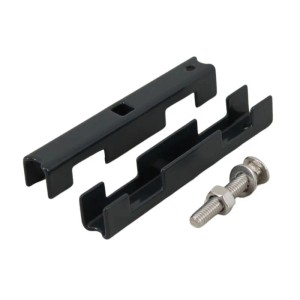 Galaflor Zaunbauverbinder U-Form in Anthrazit, Zubehör für Zaunbau.