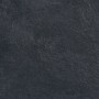 Anthrazitfarbene Eurostone Terrassenplatte Piedra Scuro aus Feinsteinzeug, 40x120 cm.