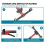 Wiltec Hand Rohrbiegemaschine 14-32Mm 90° Rohrbiegegerät Biegegerät Rohrbieger_6