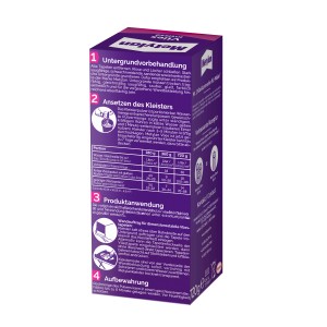 Metylan Vlies Tapetenkleister 720g für Vliestapeten, Kartonverpackung.