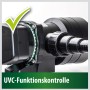 Heissner UVC-Teichklärer 72W mit Funktionskontrolle für Teiche bis 80.000 Liter.
