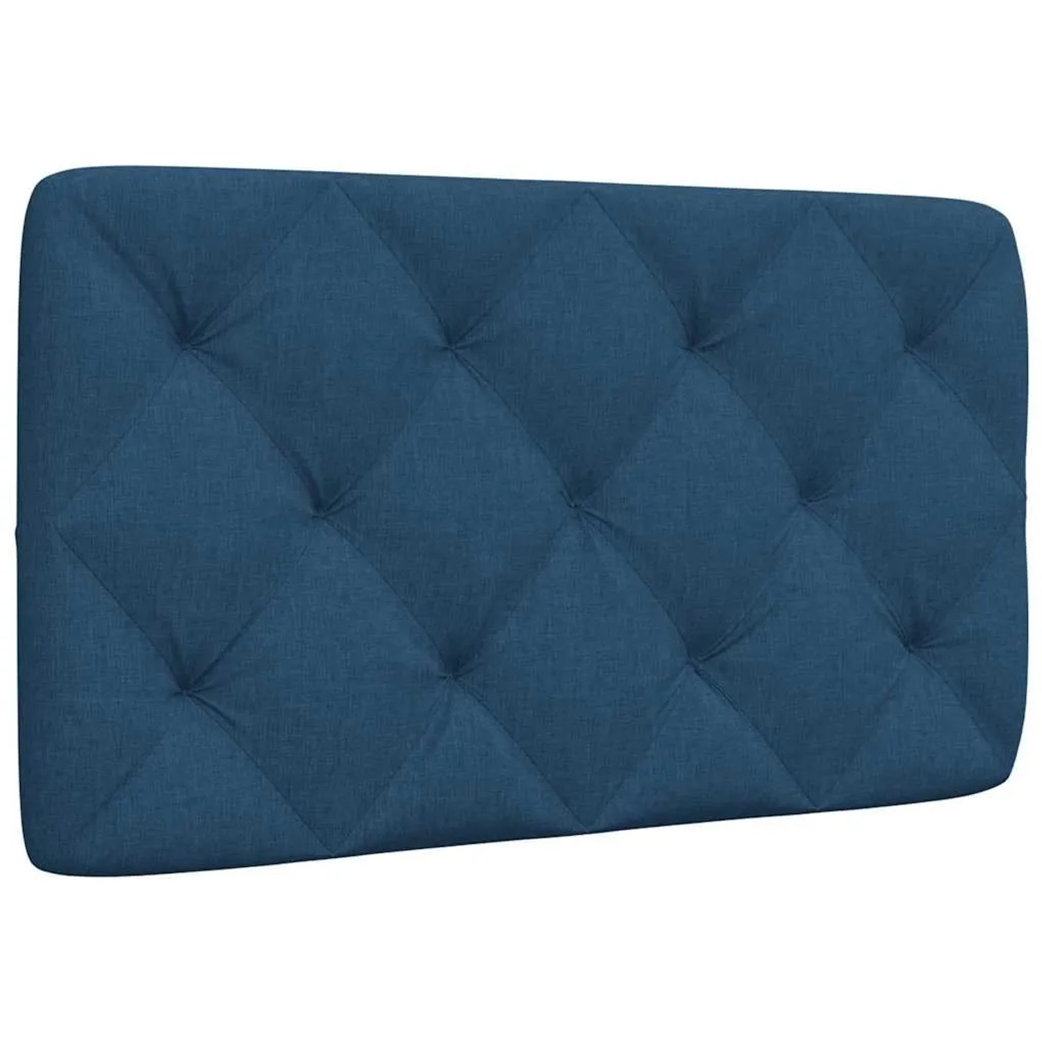 vidaXL Kopfteil-Kissen Blau 90 cm Stoff 4019204