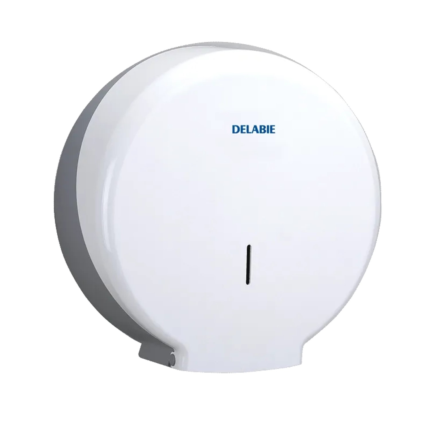 Delabie WC-Papierhalter HYPERECO für 400 m Rolle ABS weiß