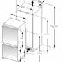 Maße der Held Möbel Küchenzeile Mailand 390 cm, Einbauküche ohne E-Geräte.