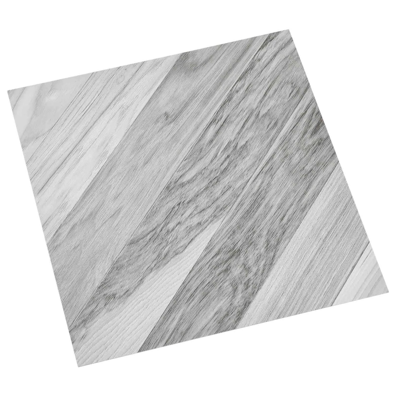 vidaXL Bodenplanken 55 Stk Grau 5,11 m² PVC 42046350
