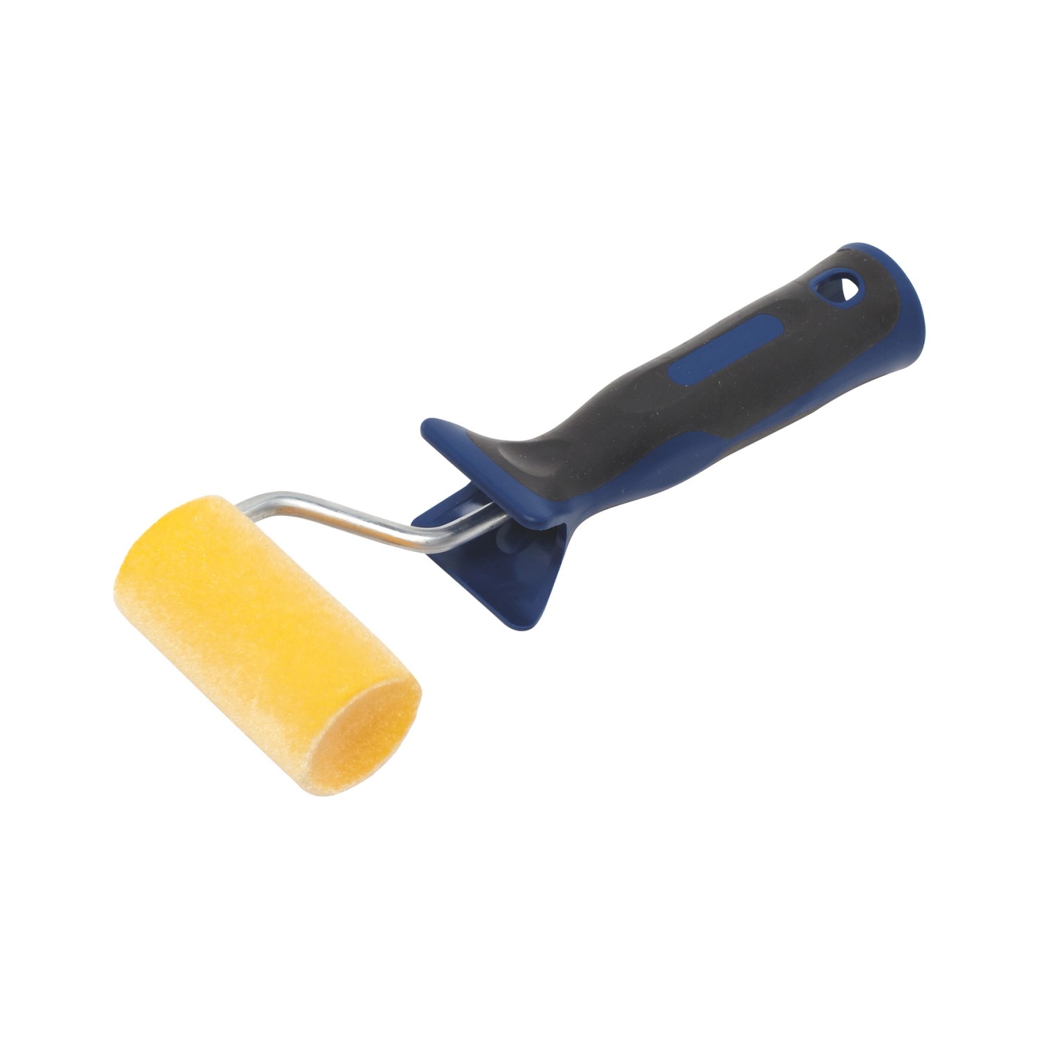 LUX Flock-Roller 2K-Softgriff Schwarz-Blau 7 cm günstig online kaufen