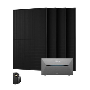 Anker Solix Balkonkraftwerk 2000 Wp Mit Solarbank 2 E1600 Komplettset Mit Smart Meter