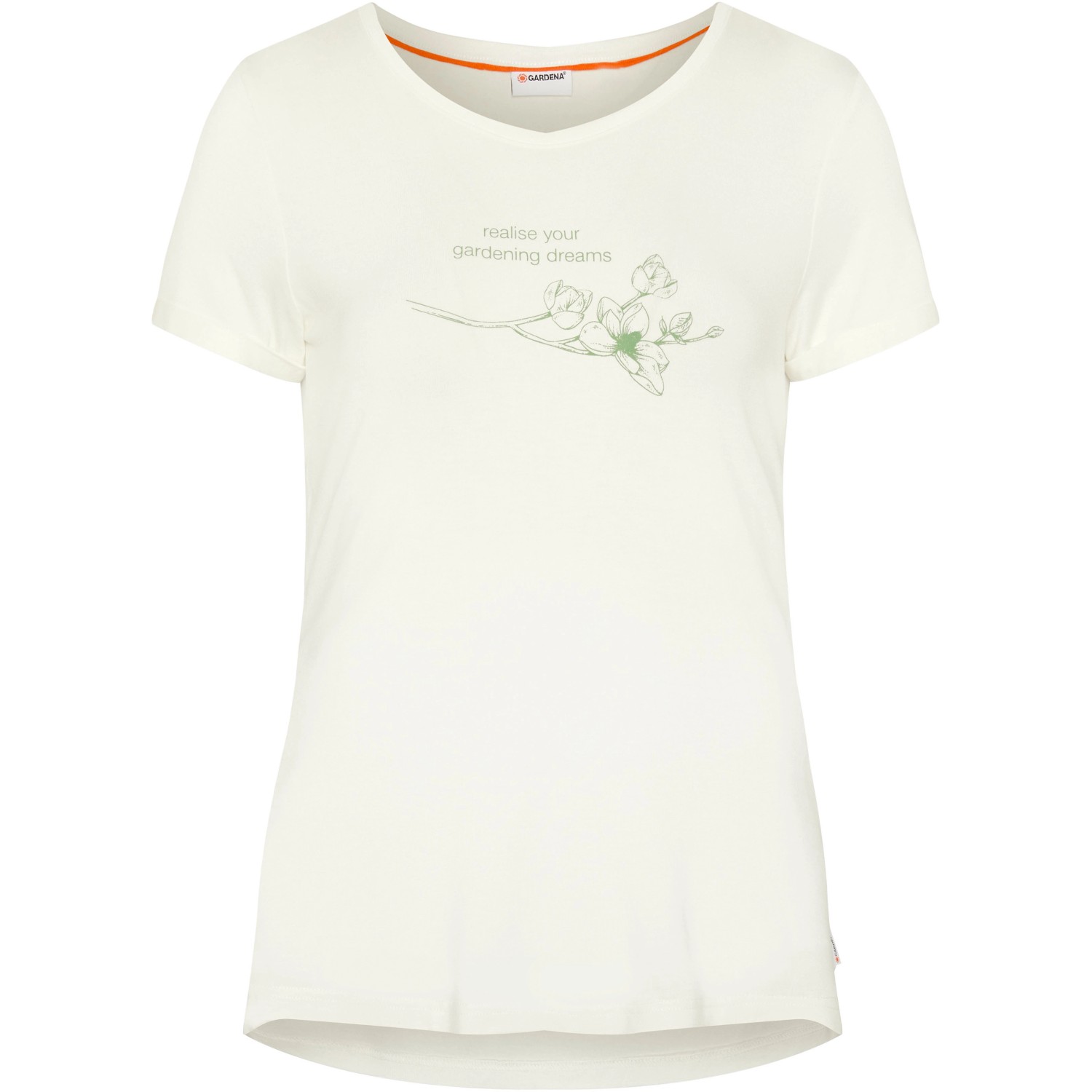Gardena Women T-Shirt Loose Fit Cloud Dancer Gr. XS