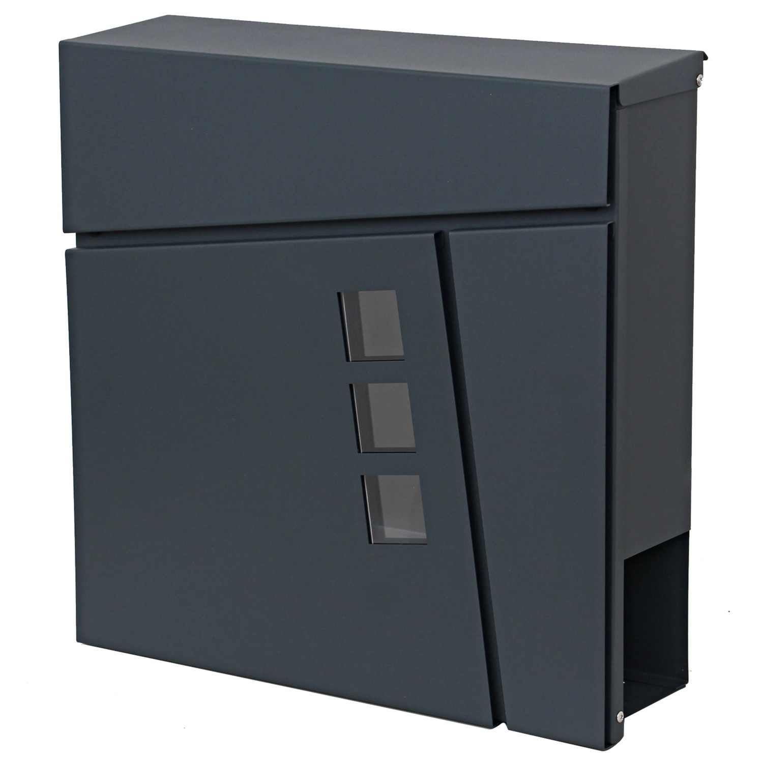 PROREGAL Briefkasten HxBxT 37x37x11cm Wandbriefkasten Postkasten Zeitungsfa günstig online kaufen