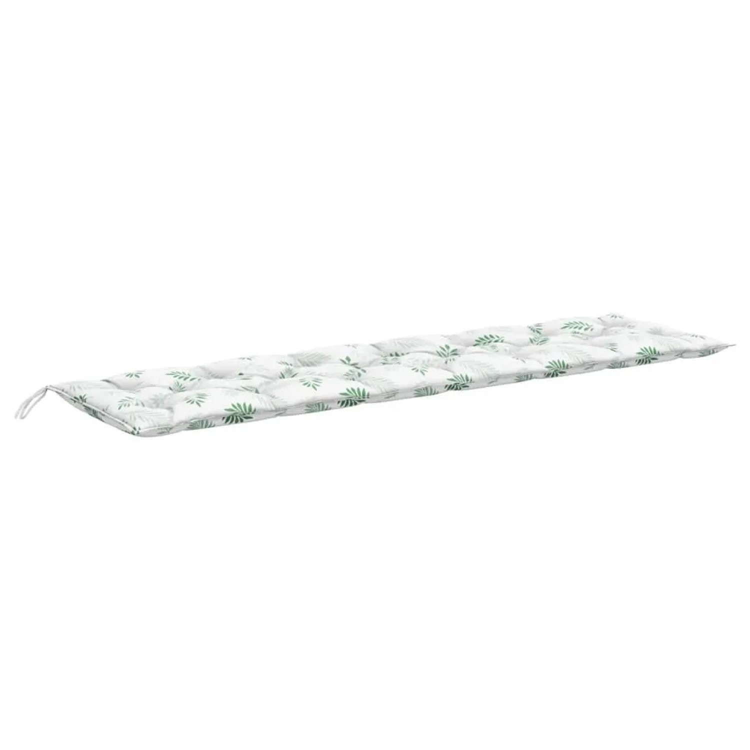 vidaXL Gartenbank-Auflage Blattmuster 200x50x7 cm Stoff 361655 günstig online kaufen
