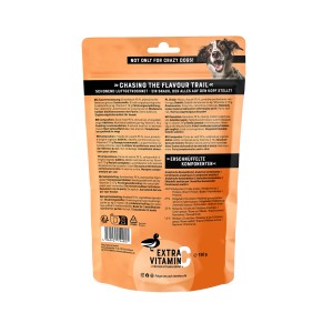 Chewies Fleischstreifen Soft Maxi Ente, 150g. Hunde-Kaustreifen mit Ente, schonend getrocknet.