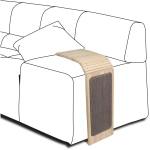 Ebi Katzenkratzbrett Henny Sofa: Kratzbrett aus Birke mit Ablage für Sofas.