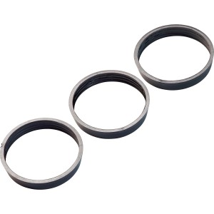 Set aus drei Keildichtungen, 1 1/2 x 7,8 mm, für Siphons in Bad, Küche oder WC.