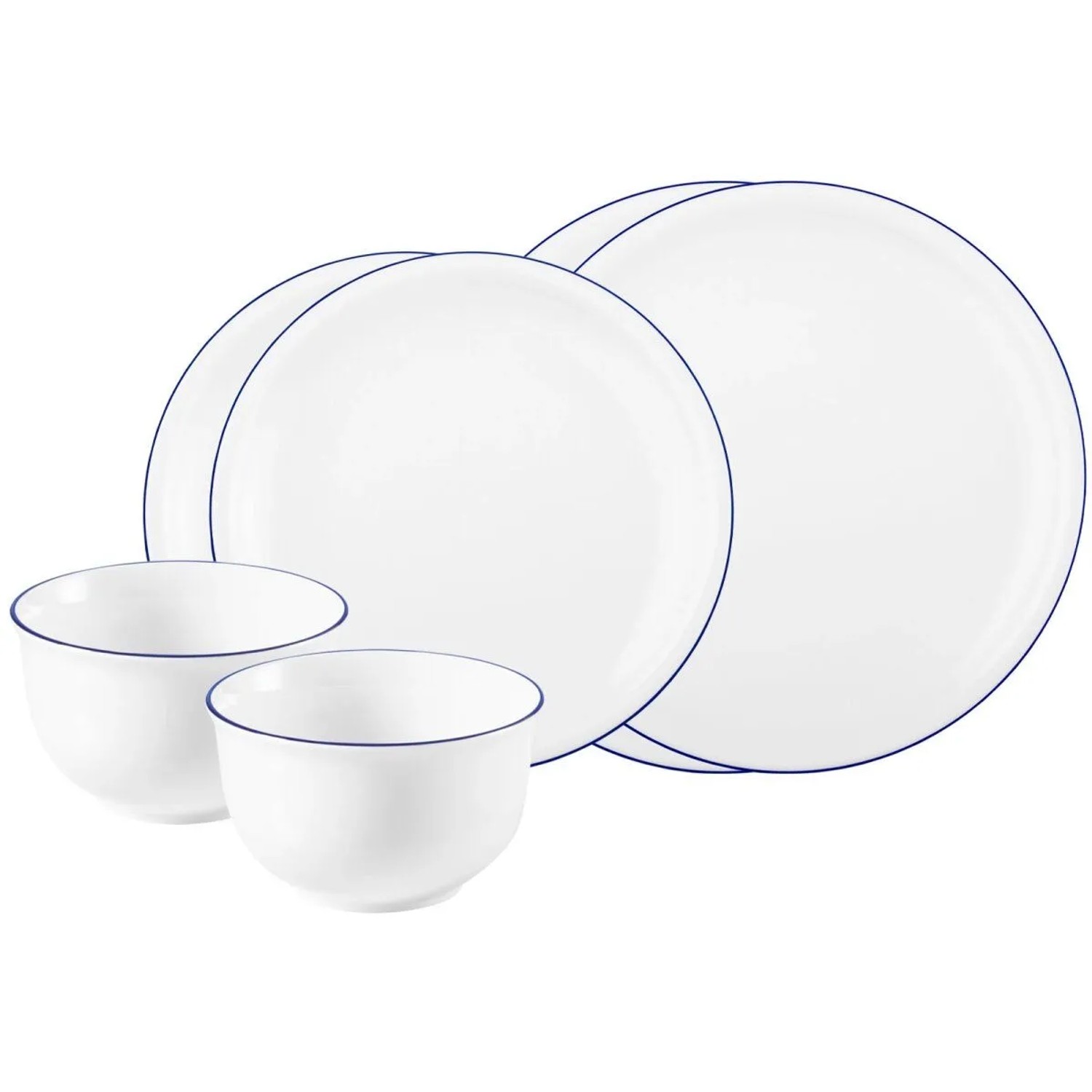 Seltmann Weiden Compact Blaurand Basic-Set 6-teilig