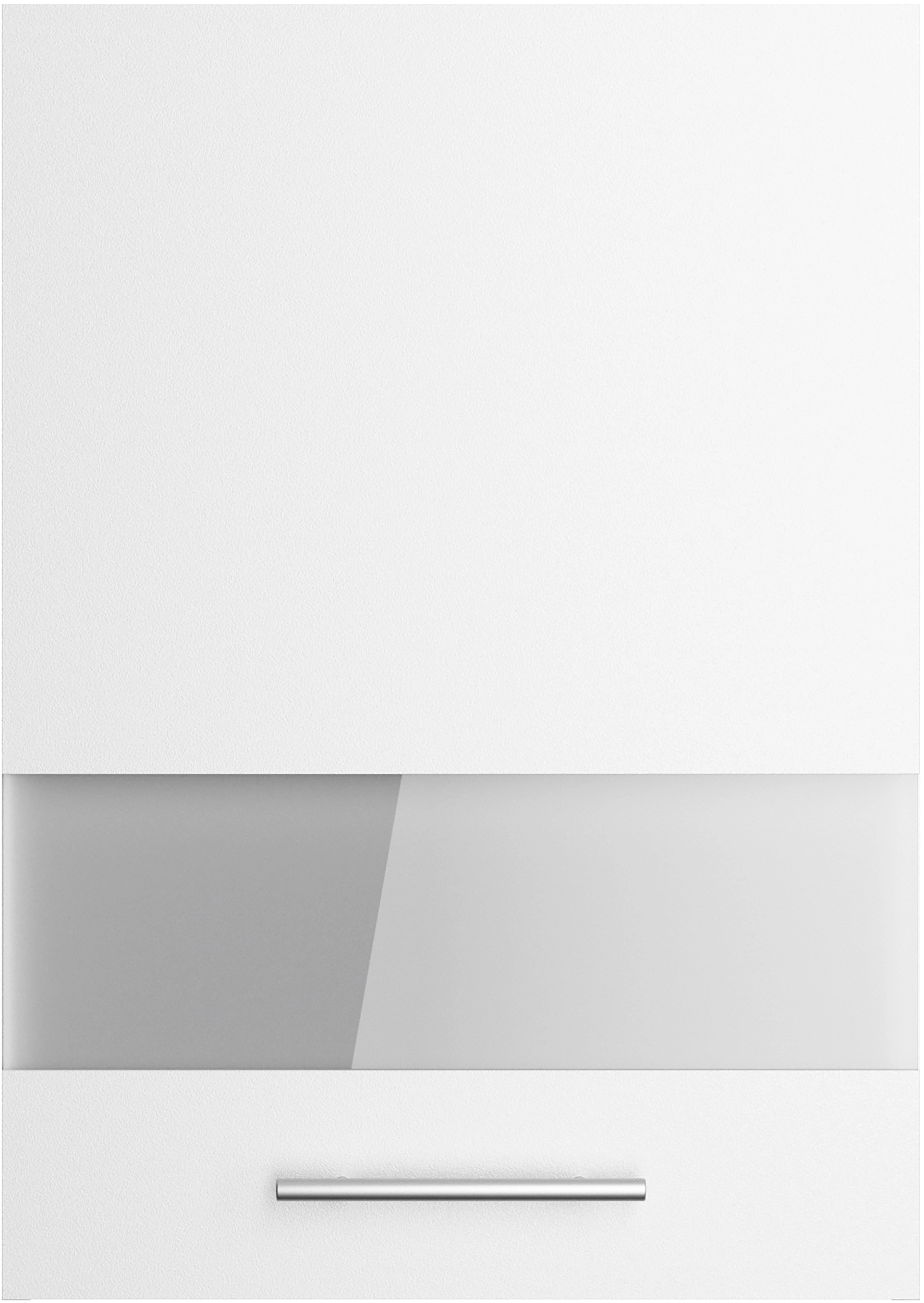 Optifit Oberschrank mit Glassegment Bengt932 50 cm x 70,4 cm x 34,9 cm Weiß  kaufen bei OBI