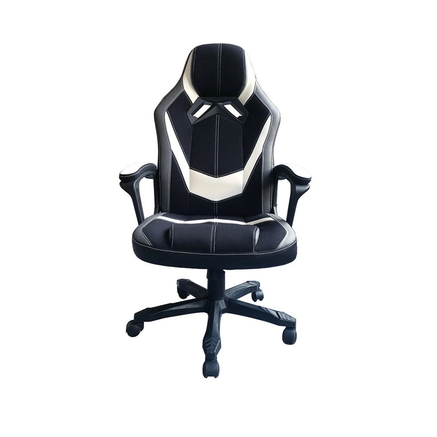 Jet-Line Bürostuhl/Gamingstuhl Treviso Mesh Schwarz-Weiß Höhenverstellbar günstig online kaufen