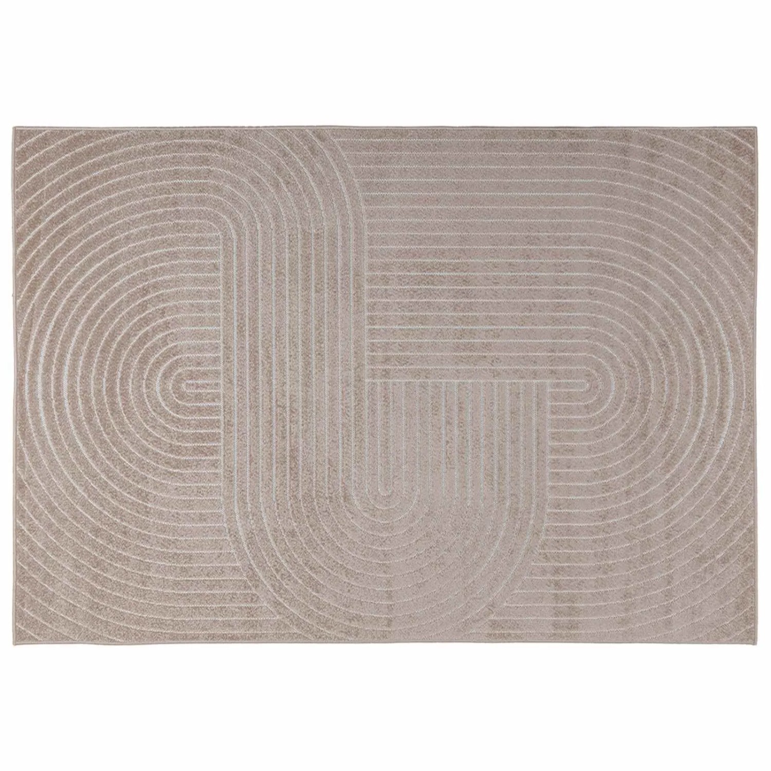 vidaXL Bereichsteppiche PALMERAS Beige 230 x 160 cm Polyester 42022587