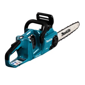 Makita Akku-Kettensäge DUC353Z, 2x18V, ohne Akku/Ladegerät. Handliche, blaue Akku-Motorsäge.