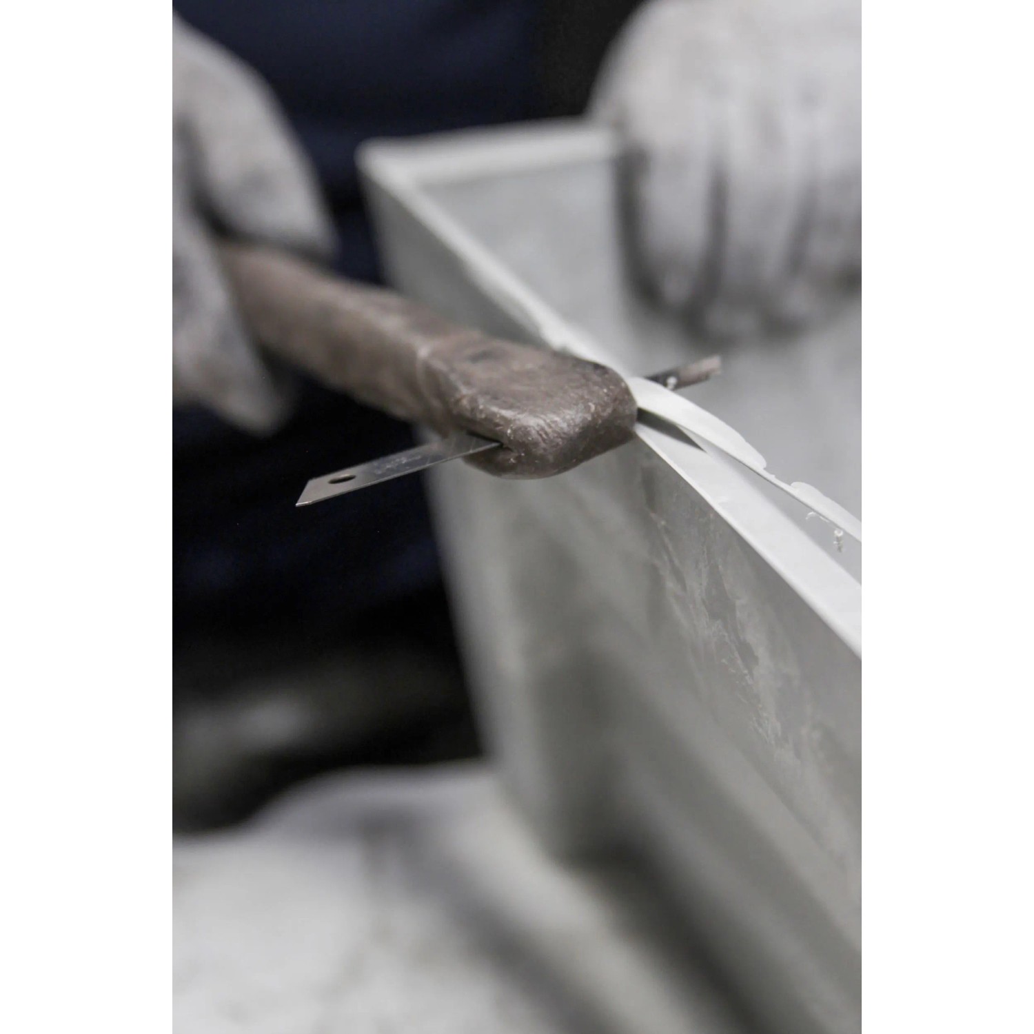 Ecopots Schale Frankfurt Weißgrau 30,5 cm x 15 cm_5