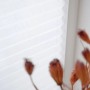 Schöner Wohnen Plissee Marla, 40x130 cm, Weiß. Lichtdurchlässiges Faltrollo mit Leinenoptik.