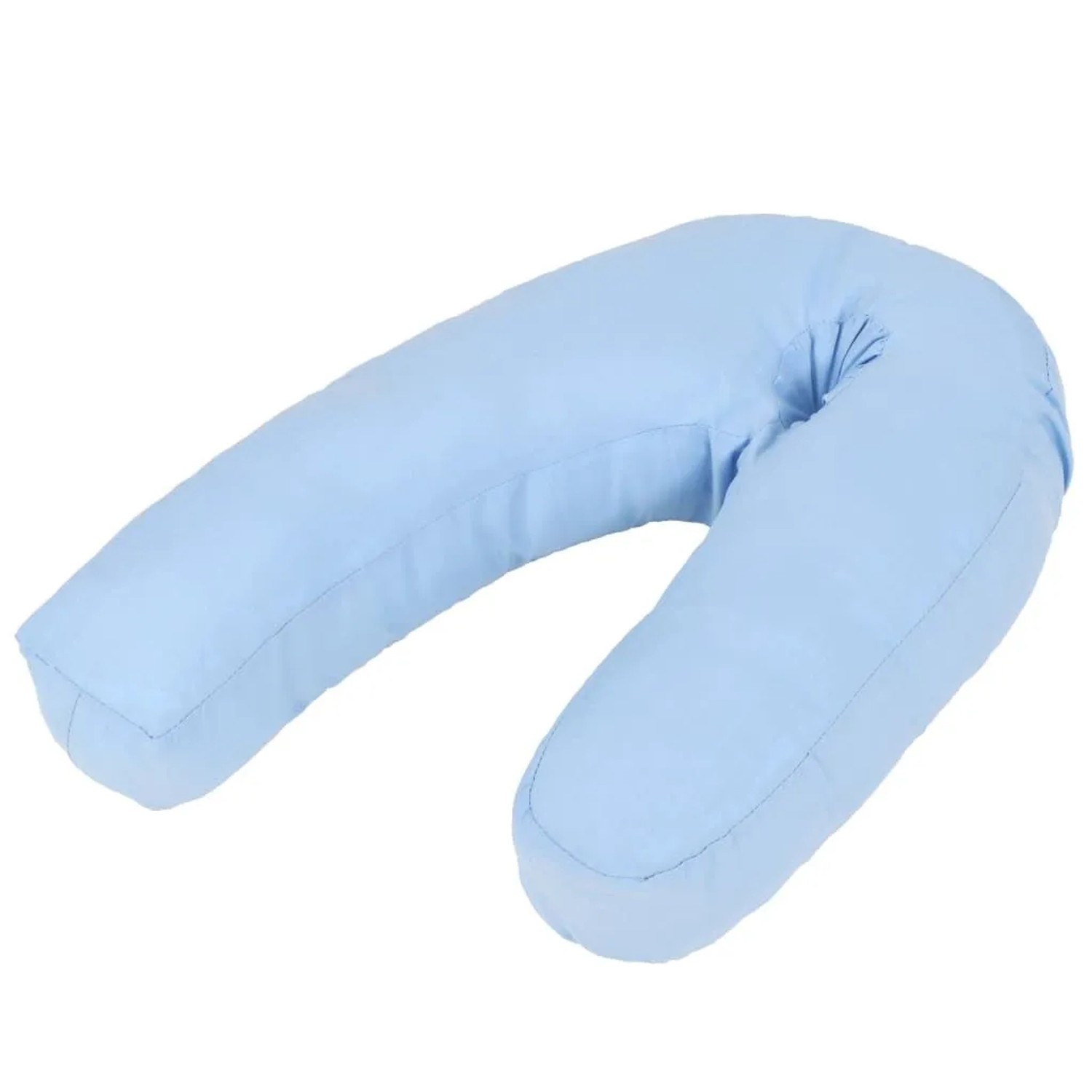 vidaXL Schwangerschaftskissen J Förmig 54x36-43 cm Blau 132975