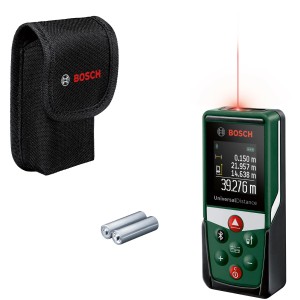 Bosch Laser-Entfernungsmesser UniversalDistance 40 C mit Tasche und Batterien.