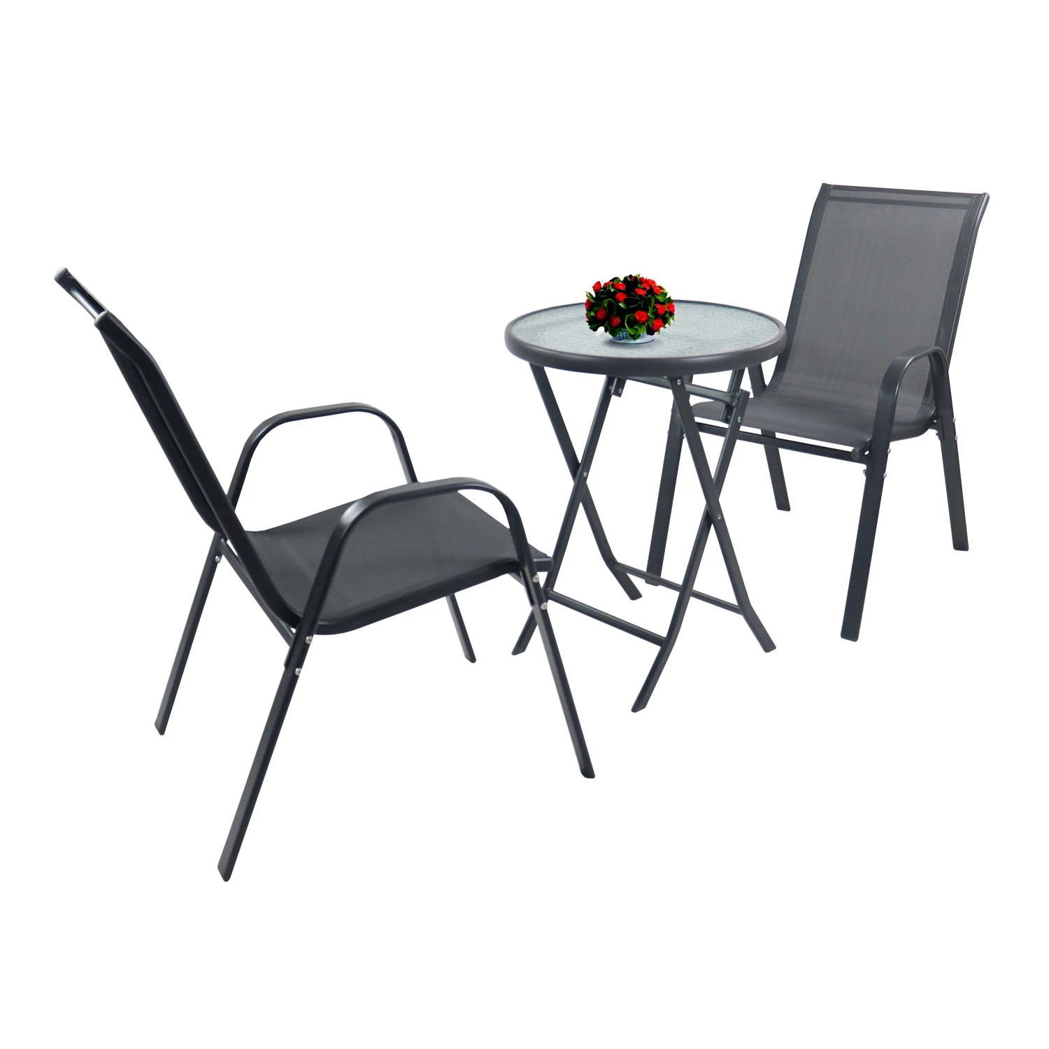 Vcm Gartenmöbel-Set Sonlas Anthrazit
