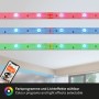 Brilo Wifi-LED-Strip RGB, 5m, mit App steuerbar, verschiedene Farben.